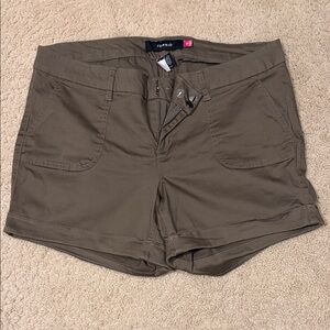 Torrid Olive Cargo Shorts